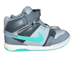 NIKE Zoom Mogan Shoes Turquoise Green 407360-025 Youth 6.5